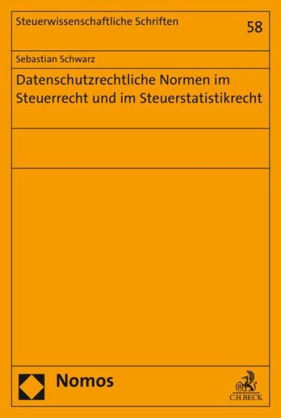 Cover for Schwarz · Datenschutzrechtliche Normen im (Book) (2017)