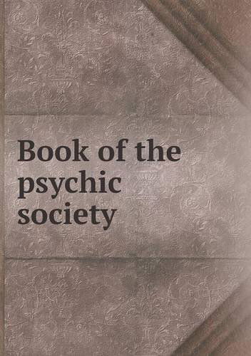 Cover for Edmund Shaftesbury · Book of the Psychic Society (Paperback Book) (2014)