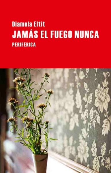 Cover for Diamela Eltit · Jamas El Fuego Nunca (Largo Recorrido) (Spanish Edition) (Paperback Book) [Spanish edition] (2025)