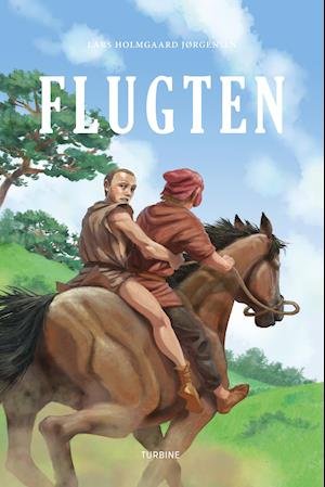 Cover for Lars Holmgaard Jørgensen · Letlæsning mellemtrin: Flugten (Hardcover Book) [1st edition] (2021)