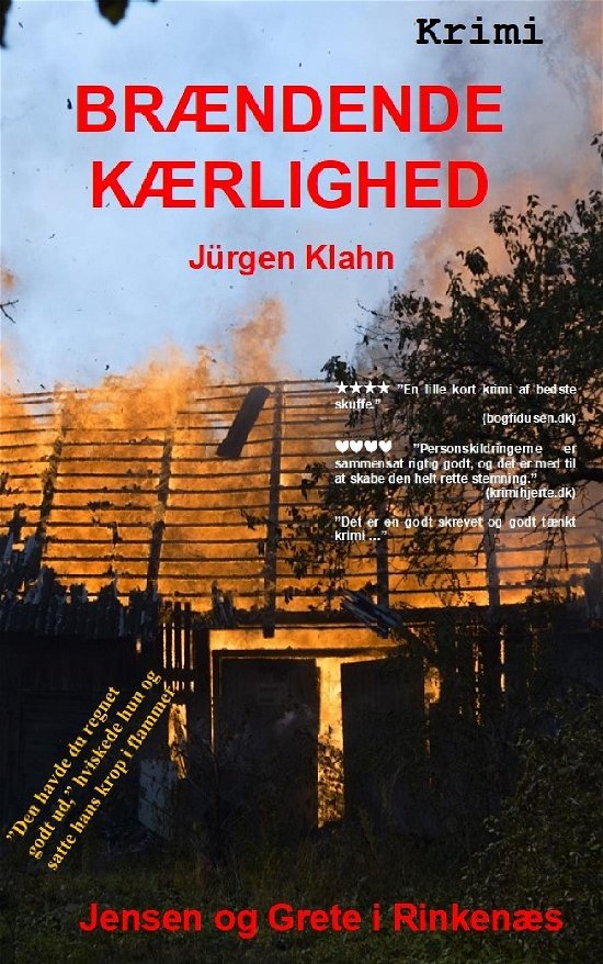 Cover for Jürgen Klahn · Brændende kærlighed (Taschenbuch) (2019)