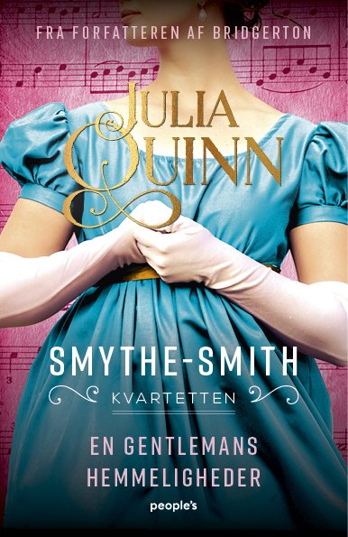 Cover for Julia Quinn · Smythe-Smith: En gentlemans hemmeligheder (Sewn Spine Book) [1. Painos] (2024)