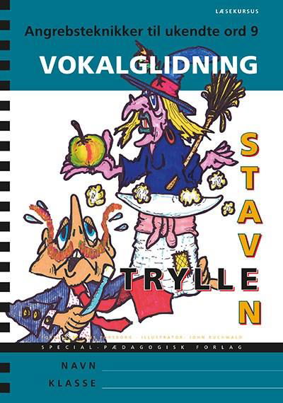 Cover for Jens Porsborg Larsen · Tryllestaven Læsekursus: Tryllestaven Læsekursus 9. Vokalglidning, 5 stk. (Buch) [1. Ausgabe] (2014)