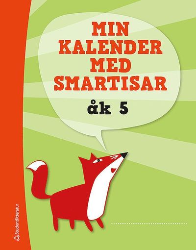 Cover for Anna Stenlund · Min kalender med smartisar : åk 5 (Spiral Book) (2014)