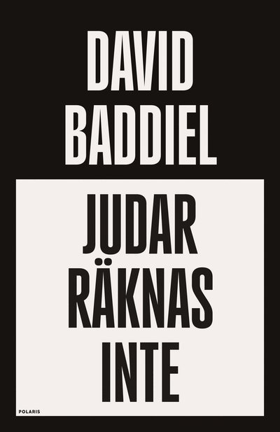 Cover for David Baddiel · Judar räknas inte (Gebundesens Buch) (2024)