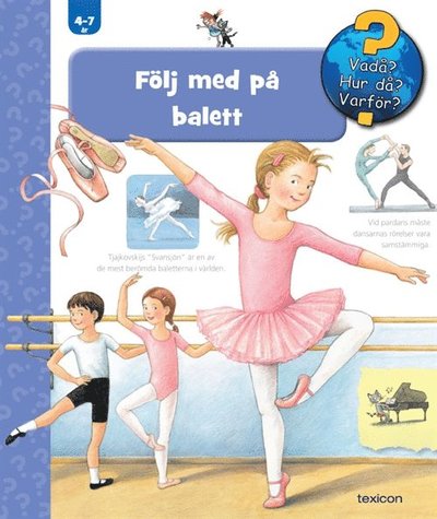 Cover for Doris Rübel · Följ med på balett (Spiral Book) (2015)