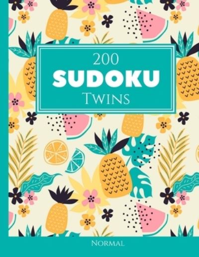 Cover for Morari Media Pt · 200 Sudoku Twins normal Vol. 4: com solucoes e quebra-cabecas bonus (Paperback Book) (2021)