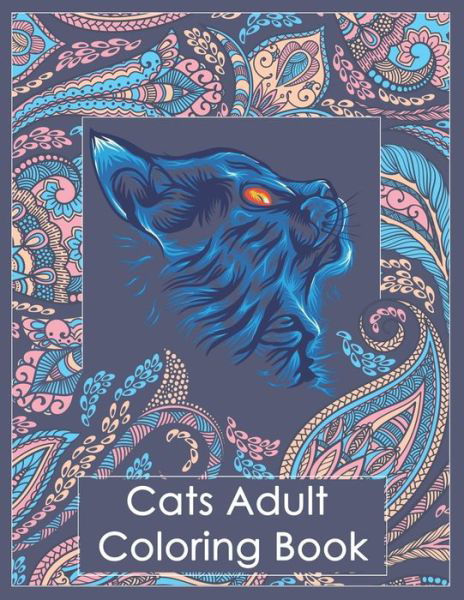 Cover for Rise And Shine Publish · Cats Adult Coloring Book (Pocketbok) (2020)