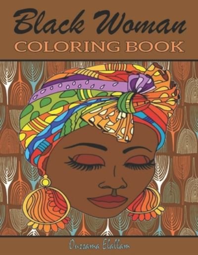 Cover for Oussama Elallam · Black Woman Coloring Book (Paperback Book) (2020)