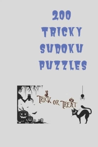 Cover for Cannonbooks · 200 Tricky Sudoku Puzzles (Pocketbok) (2020)