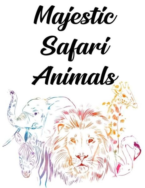 Cover for Akonua Book Collection · Majestic Safari Animals (Pocketbok) (2020)