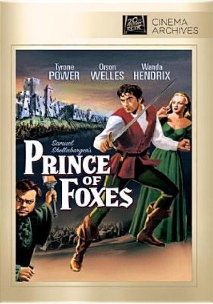 Cover for Prince of Foxes (DVD) (2017)