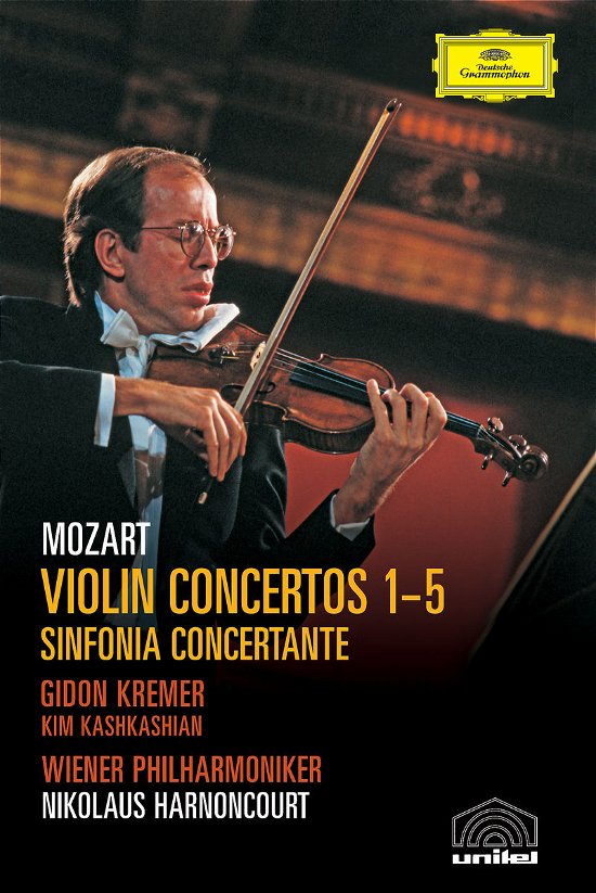 Violin Ctos 1-5 / Sinfonia Concertante in E Flat - Kremer,gidon / Mozart / Vpo / Harnoncourt - Films - DEUTSCHE GRAMMOPHON - 0044007341575 - 13 juni 2006