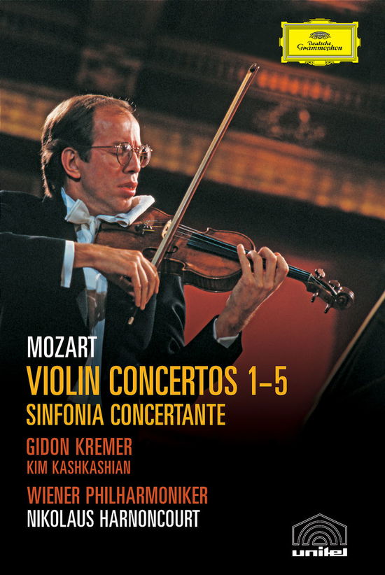 Violin Ctos 1-5 / Sinfonia Concertante in E Flat - Kremer,gidon / Mozart / Vpo / Harnoncourt - Elokuva - DEUTSCHE GRAMMOPHON - 0044007341575 - tiistai 13. kesäkuuta 2006