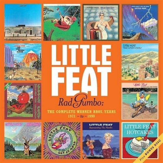 Cover for Little Feat · Rad Gumbo: The Complete Warner Bros. Years 1971 - 1990 (CD) (2014)
