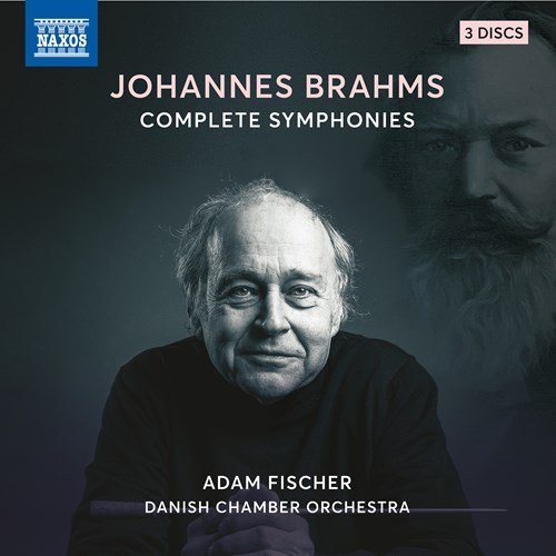 Cover for Fischer, Adam / Danish Chamber Orchestra · Brahms: Complete Symphonies (CD) (2022)
