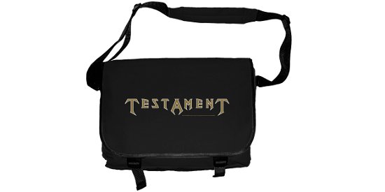 Testament: Logo (Shoulder Bag) - Testament - Outro - Plastic Head Music - 0803341419575 - 17 de fevereiro de 2014