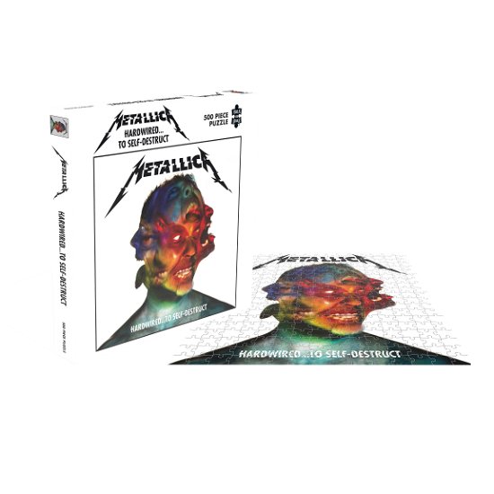 Hardwired...To Self-Destruct (500 Piece Jigsaw Puzzle) - Metallica - Brettspill - METALLICA - 0803341518575 - 23. september 2021