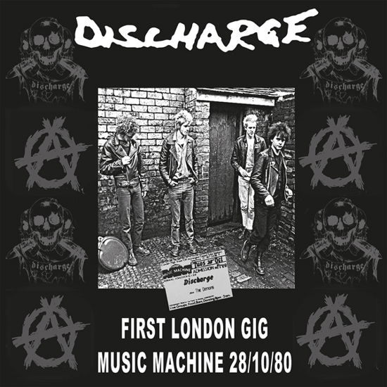 Cover for Discharge · Live At The Music Machine 1980 (Clear Vinyl) (LP) (2023)