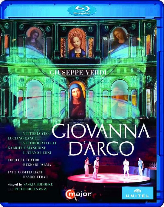 Cover for Giovanna D'arco (Blu-ray) (2018)