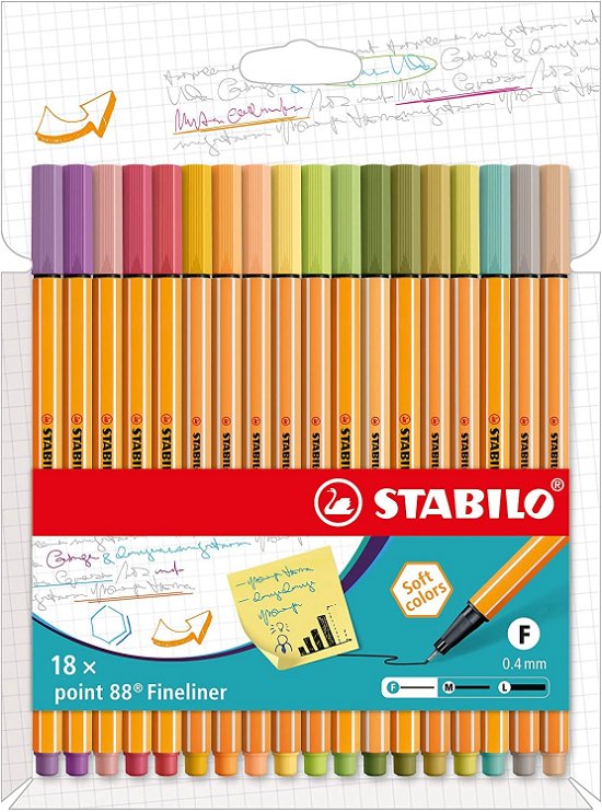 Cover for Stabilo · STABILO Point 88 Etui 18st. (Toys)