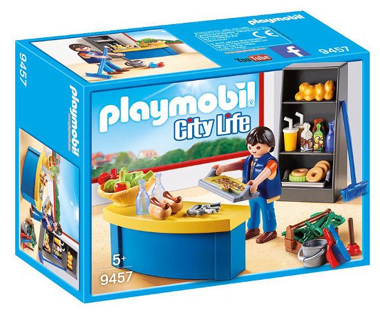 Schoolconcierge Met Kiosk Playmobil (9457) - Playmobil - Merchandise - Playmobil - 4008789094575 - August 1, 2019