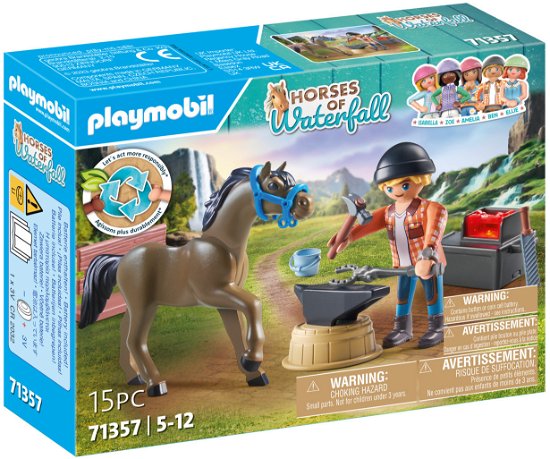 Cover for Playmobil · Farrier Ben And Achilles (71357) (Spielzeug)