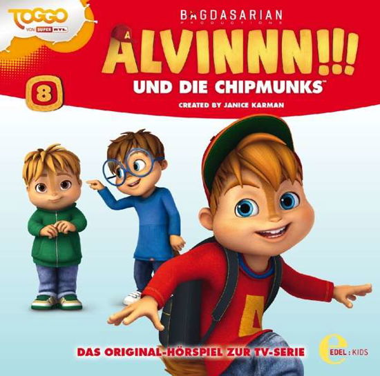 Cover for Alvinnn!!! Und Die Chipmunks · (8)hsp Z.tv-serie-superhelden (CD) (2017)