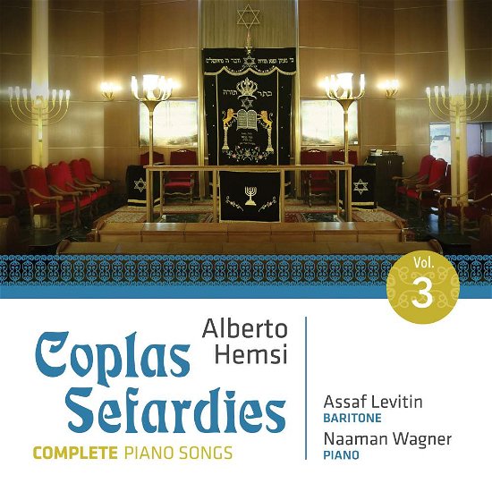 Cover for Assaf Levitin · Wagner Naaman - Hemsi - Coplas Sefardies Vol. 3 (CD) (2019)