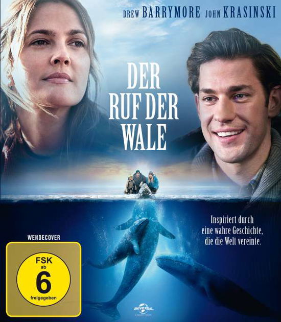 Cover for Barrymore,drew / Krasinski,john / Bell,kristen/+ · Der Ruf Der Wale (Blu-ray) (2021)