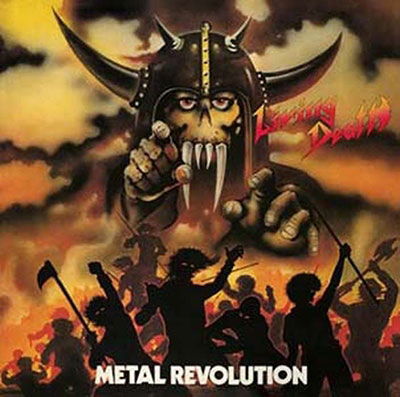 Living Death · Metal Revolution (Orange Vinyl) (LP) [Limited, Remastered edition] (2023)