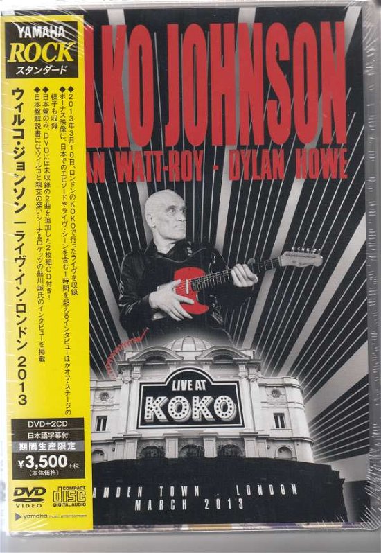 Live in London 2013 - Wilko Johnson - Music - YAMAHA MUSIC AND VISUALS CO. - 4580234195575 - August 22, 2018