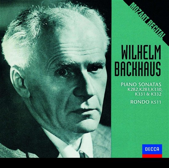 Backhaus / Mozart Recital - Wilhelm Backhaus - Muziek - 7DECCA - 4988031312575 - 1 februari 2019