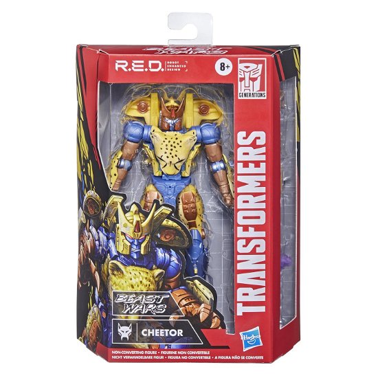 Cover for Transformers · Transformers Cheetor Red Series Figure (MERCH)