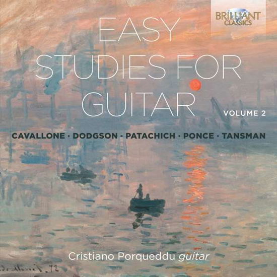 Easy Studies For Guitar Volume 2 - Cristiano Porqueddu - Musik - BRILLIANT CLASSICS - 5028421955575 - 8 december 2017