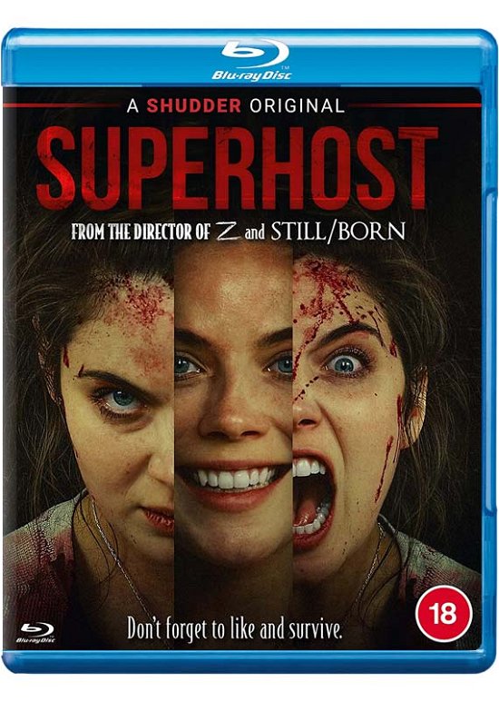 Cover for Superhost Blu Ray · Superhost (Blu-ray) (2022)