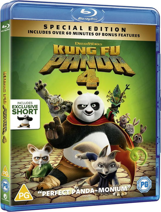 Cover for Mike Mitchell · Kung Fu Panda 4 (Blu-ray) (2024)