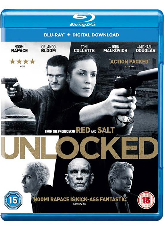 Cover for Unlocked (Blu-ray) (2017)
