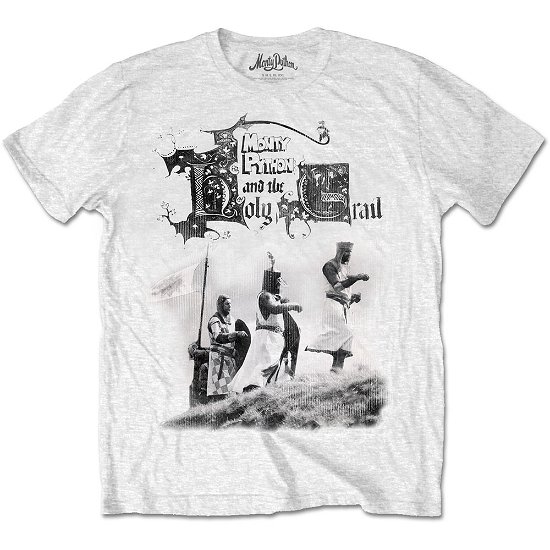 Monty Python Unisex T-Shirt: Knight Riders - Monty Python - Produtos - Bravado - 5055979948575 - 