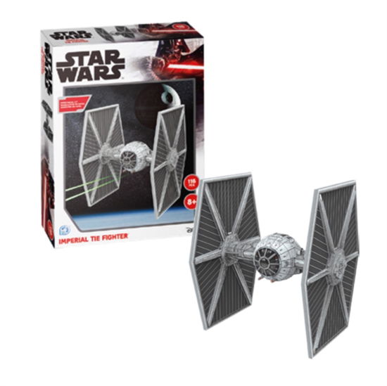 Star Wars Imperial Tie Fighter (116Pc) 3D Jigsaw Puzzle - Star Wars - Brettspill - UNIVERSITY GAMES - 5056015085575 - 1. april 2022