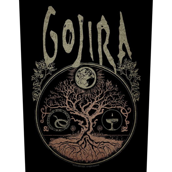 Cover for Gojira · Gojira  Back Patch: Tree Of Life (MERCH)