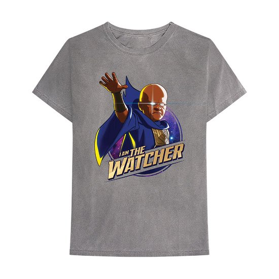 Marvel Comics Unisex T-Shirt: What If I Am The Watcher - Marvel Comics - Koopwaar -  - 5056368682575 - 