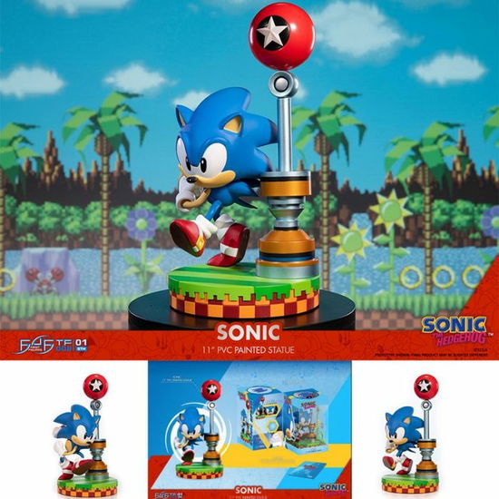 Cover for First 4 Figures · Sonic the Hedgehog - Sonic Pvc Statue (Standard) (MERCH) (2025)