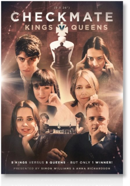 Cover for Checkmate - Kings vs Queens · Checkmate - Kings Versus Queens (DVD) (2021)