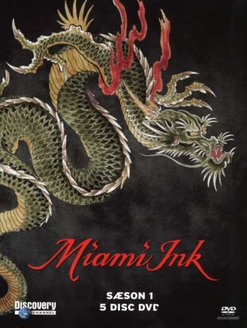 Cover for Miami Ink - Season 1 - 5-dvd Box (DVD) (2008)