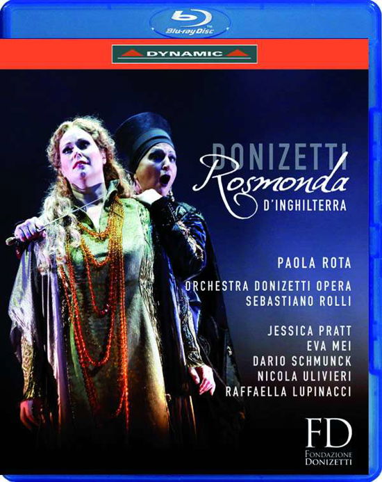 Cover for G. Donizetti · Rosmonda D'inghilterra (Blu-ray) (2017)