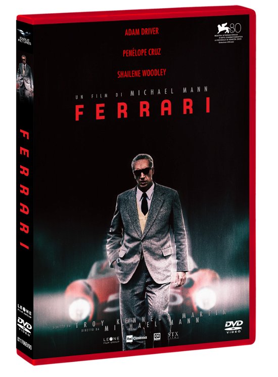 Ferrari - Driver, Woodley, Cruz, Belle, Dempsey - Films - Rai - 8032807083575 - 21 maart 2024
