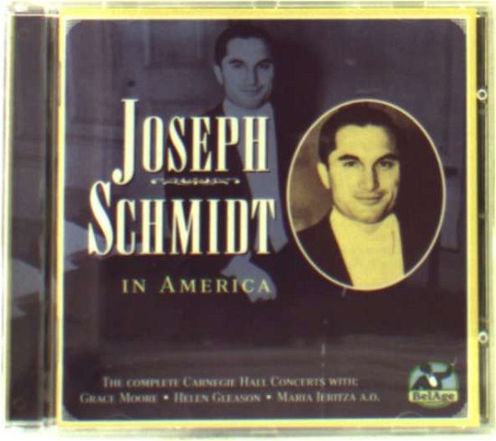 Cover for Joseph Schmidt · In America (CD) (2001)