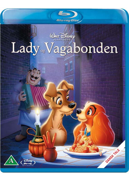 Cover for Disney · Lady Og Vagabonden (Blu-Ray) (2012)