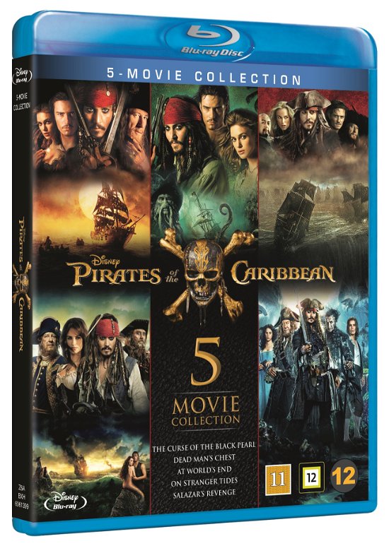 Pirates of the Caribbean 1-5 Box Set -  - Film -  - 8717418580575 - 2021